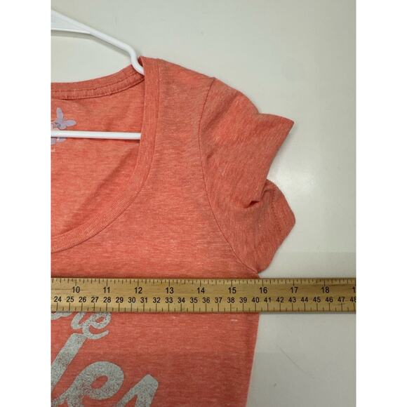 Touch by Alyssa Miland Womens Shirt Size Small Baltimore Orioles Short Sleeve - Picture 7 of 10